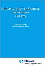 Jordan: A Study in Political Development (1921–1965)