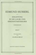 Einleitung in die Logik und Erkenntnistheorie Vorlesungen 1906/07: Vorlesungen 1906/07