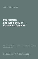 Information and Efficiency in Economic Decision