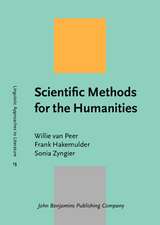 Scientific Methods for the Humanities