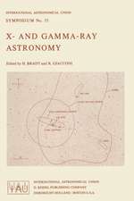 X- and Gamma-Ray Astronomy