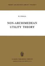 Non-Archimedean Utility Theory