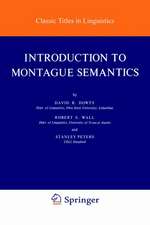 Introduction to Montague Semantics