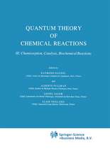 Quantum Theory of Chemical Reactions: Chemisorption, Catalysis, Biochemical Reactions