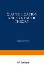 Quantification and Syntactic Theory