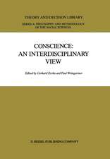 Conscience: An Interdisciplinary View: Salzburg Colloquium on Ethics in the Sciences and Humanities