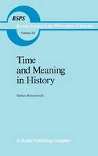 Time and Meaning in History