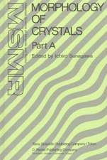 Morphology of Crystals: Part A: Fundamentals Part B: Fine Particles, Minerals and Snow Part C: The Geometry of Crystal Growth by Jaap van Suchtelen