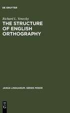 The Structure of English Orthography