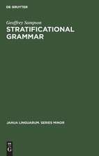 Stratificational Grammar: A Definition and an Example