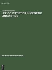 Lexicostatistics in Genetic Linguistics: Proceedings of the Yale Conference, Yale University, April 3-4, 1971