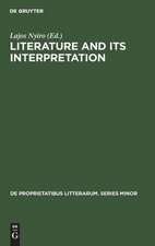 Literature and its interpretation