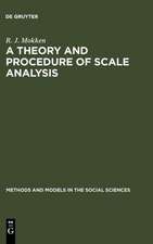 A Theory and Procedure of Scale Analysis