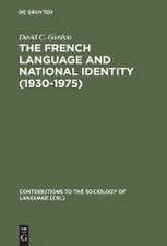 The French Language and National Identity (1930–1975)