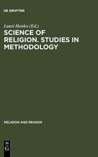 Science of Religion. Studies in Methodology