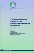 The Environmental Policy of the European Communities, 2ed