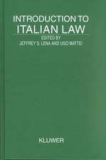 Introduction to Italian Law