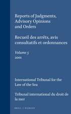 Reports of Judgments, Advisory Opinions and Orders / Recueil des arrêts, avis consultatifs et ordonnances, Volume 5 (2001)