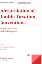 Interpretation Double Taxation Conventions: General Theory and Brazilian Perspective