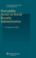 Non-Public Actors in Social Security Administration. a Comparative Study