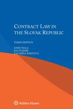 CONTRACT LAW IN SLOVAK REPUBLI