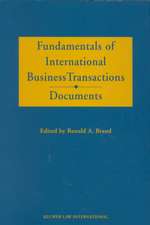 Fundamentals of International Business Transactions, Documents