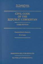 Civil Code of the Republic Uzbekistan, Third Edition