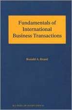 Fundamental International Business Transactions