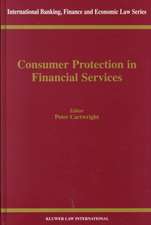 Consumer Protection in Financial Services