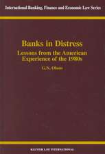 Banks in Distress Lessons from American Experiences of the '80s