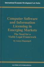 Computer Software and Information Licensing in Emerging Markets