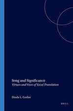 Song and Significance: Virtues and Vices of Vocal Translation