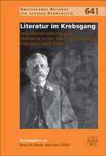 Literatur im Krebsgang