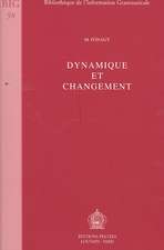 Dynamique Et Changement