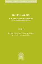 Plural Voices: Intradisciplinary Perspectives on Interreligious Issues