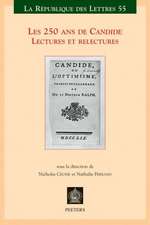 Les 250 ANS de Candide