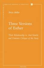 Three Versions of Esther