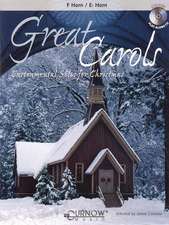 Great Carols - Instrumental Solos for Christmas - F/Eb Horn (Book/Online Audio)