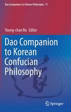 Dao Companion to Korean Confucian Philosophy