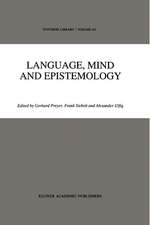 Language, Mind and Epistemology: On Donald Davidson’s Philosophy