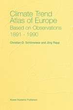 Climate Trend Atlas of Europe Based on Observations 1891–1990