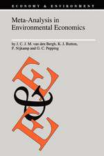 Meta-Analysis in Environmental Economics