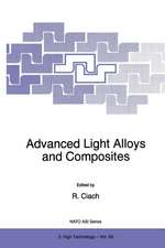 Advanced Light Alloys and Composites