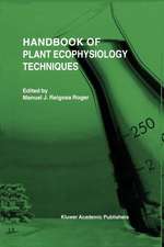 Handbook of Plant Ecophysiology Techniques