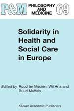 Solidarity in Health and Social Care in Europe