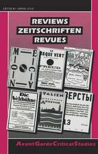 Reviews. Zeitschriften. Revues: Die Fackel; Die Weltbühne; Anbruch; Le Disque vert; Mécano; Versty