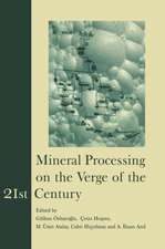 Mineral Processing on the Verge of the 21st Century: Proceedings of the 8th International Mineral Processing Symposium, Antalya, Turkey, 16-18 October 2000