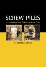 Screw Piles - Installation and Design in Stiff Clay