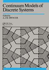 Continuum Models of Discrete Systems: Proceedings of the fifth international symposium, Nottingham, 14-20 July 1985