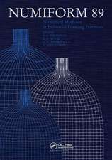 NUMIFORM 89: Numerical Methods in Industrial Forming Processes: Proceedings of the 3rd international conference, Fort Collins, 26-30 June 1989